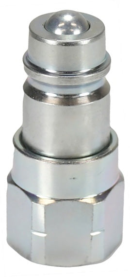AG4F6 by Dixon Valve | Hydraulic Quick Disconnect Coupling | AG-Series | 3/4" Female NPTF x 1/2" Agricultural Interchange Ball Valve | Plug | Steel