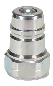 AG6F6 by Dixon Valve | Hydraulic Quick Disconnect Coupling | AG-Series | 3/4" Female NPTF x 3/4" Agricultural Interchange Ball Valve | Plug | Steel