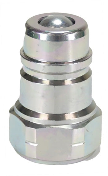 AG6F6 by Dixon Valve | Hydraulic Quick Disconnect Coupling | AG-Series | 3/4" Female NPTF x 3/4" Agricultural Interchange Ball Valve | Plug | Steel