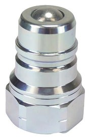 AG8F8 by Dixon Valve | Hydraulic Quick Disconnect Coupling | AG-Series | 1" Female NPTF x 1" Agricultural Interchange Ball Valve | Plug | Steel