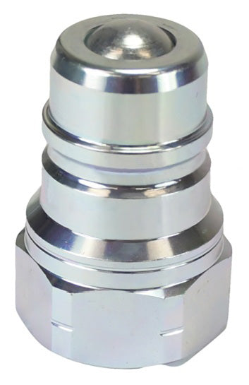 AG8F8 by Dixon Valve | Hydraulic Quick Disconnect Coupling | AG-Series | 1" Female NPTF x 1" Agricultural Interchange Ball Valve | Plug | Steel