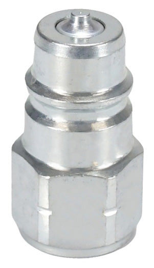AG2F2-PV by Dixon Valve | Hydraulic Quick Disconnect Coupling | AG-Series | 1/4" Female NPTF x 1/4" Agricultural Interchange Poppet Valve | Plug | Steel