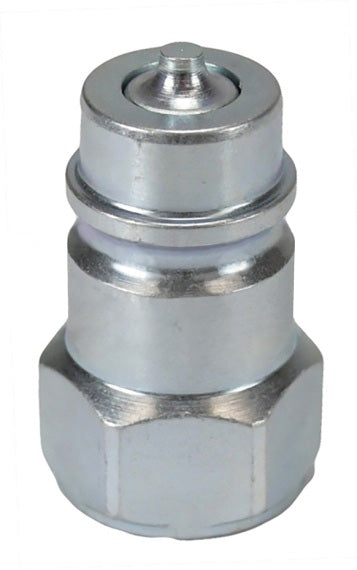 AG4OF4-PV by Dixon Valve | Hydraulic Quick Disconnect Coupling | AG-Series | 1/2" Female ORB x 1/2" Agricultural Interchange Poppet Valve | Plug | Steel