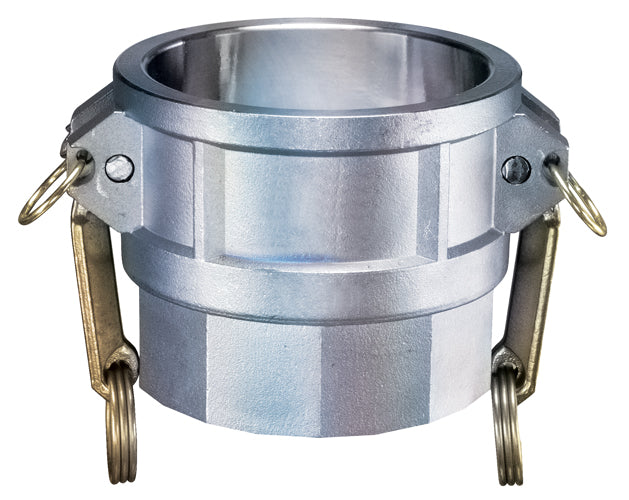 AL-MHD400 Tigerflex® by Kuriyama | AL-MHD Series | Full-Flow 4" Cam & Groove Coupling x 4" Female NPSM | Aluminum