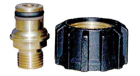 AL451 by Dixon Valve | Swiveling Quick Coupling | 1/4" Male x 22mm x 1.5mm Swivel | For use with AL464 | Brass