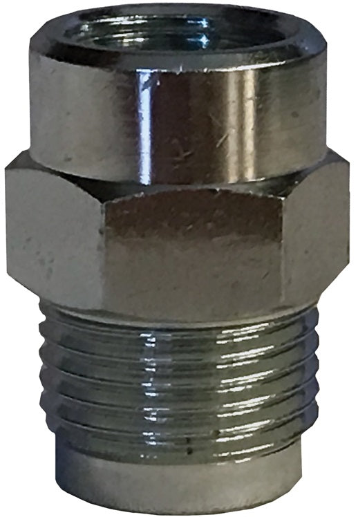 AL464 by Dixon Valve | Quick Coupling Fixed Plug | 3/8" Female x 1/2" Male Plug | Nickel Plated Brass
