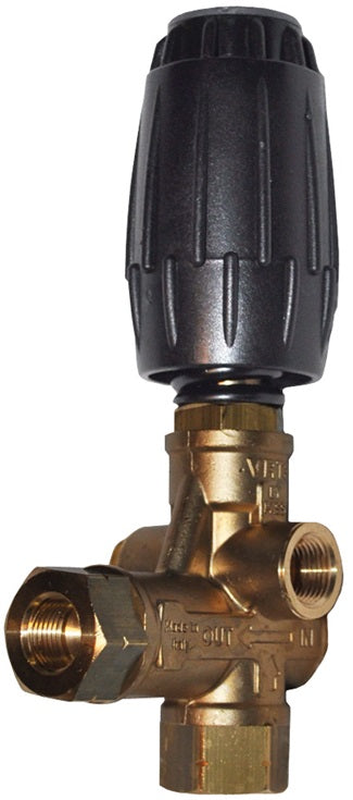 AL605 by Dixon Valve | Unloader Valve | 3/8" Female NPT Inlets | 3/8" Female NPT Outlet | Yellow Spring
