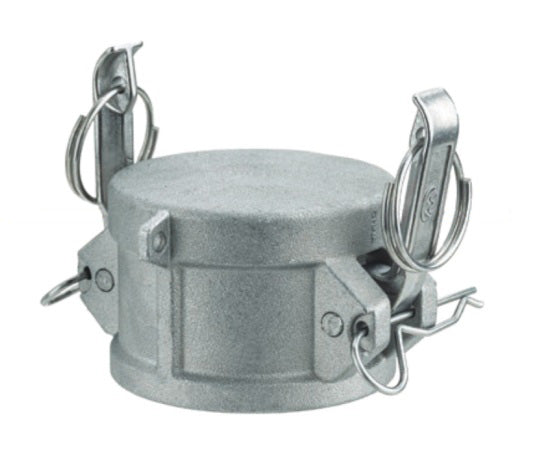 ALSH-DC100 by Kuriyama | ALSH-DC Series | Part DC | Cam & Groove Dust Cap | 1" Size | Aluminum / SS Handles