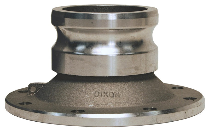 3040ALTAL by Dixon Valve | Cam & Groove TTMA Flange Adapter | 3" Adapter x 4" TTMA Flange | Aluminum