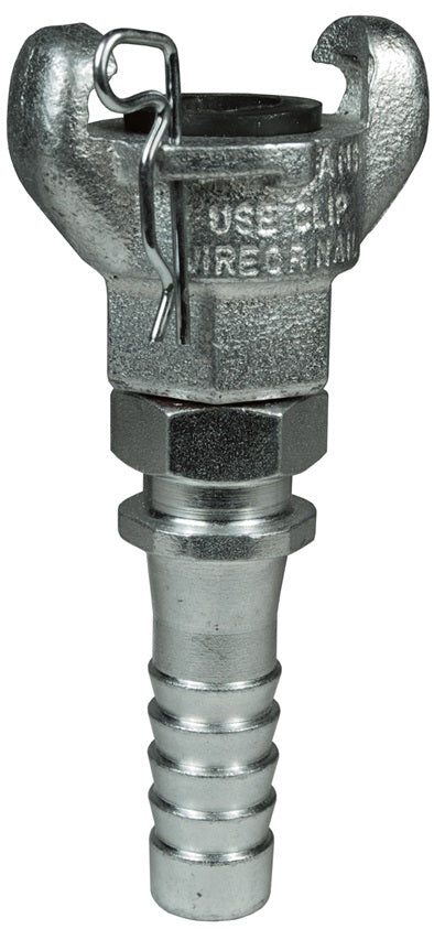 AM6SWIV Air King® by Dixon Valve | Pneumatic Fitting | 2-Lug Hose End | Chicago Style x 3/4" Swivel Hose ID | Iron