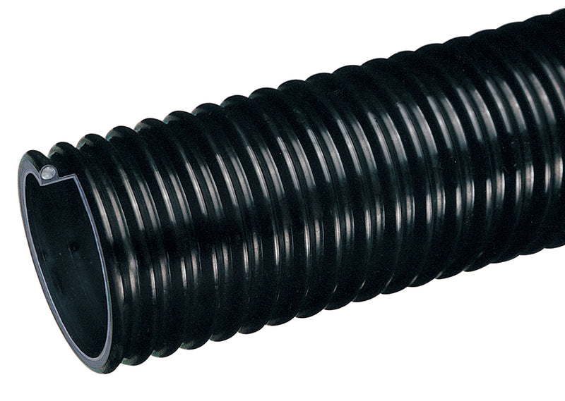 AMPH-BK600X100 Tigerflex® Amphibian™ by Kuriyama | AMPH-BK™ Series | Heavy-Duty Wet or Dry Material Handling Hose | PVC & Polyurethane | 6" ID | 6.81" OD | 100ft Length