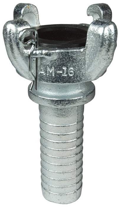AM16 Air King® by Dixon Valve | Pneumatic Fitting | 4-Lug Hose End | Chicago Style x 1-1/4" Hose ID | Iron