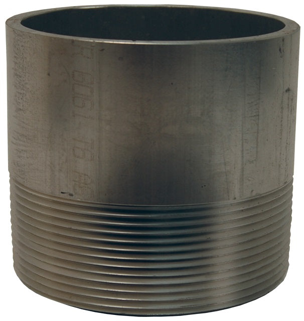 APN3000 by Dixon Valve | Weld Pipe Fitting | Threaded One End | 3" Male NPT | 3" Overall Length | Aluminum