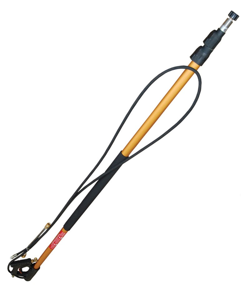 ARTEL18A by Dixon Valve | Telescoping Lance and Belt for Pressure Gun | 3/8" Female Pipe Thread Inlet | 1/4" female Quick Connect Outlet | 6' - 18' Length | Aluminum