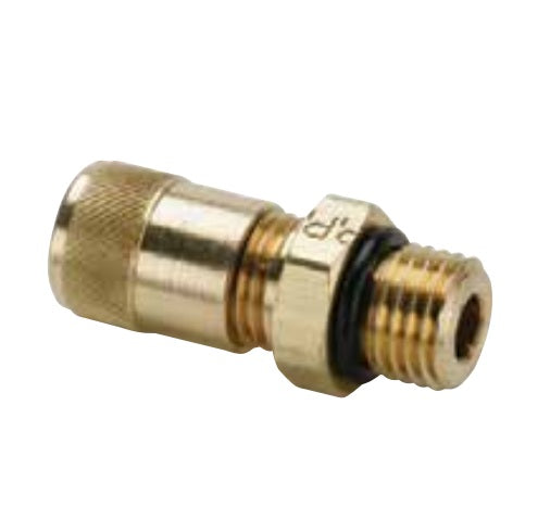 AVUIFI-4 by Parker | Access Valve | 7/16-20 SAE Thread O-Ring Port | Straight | Brass | Pack of 650