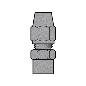 B-31366-06-04 Breco by Foster | Air Brake | 3/8" Tube Compression x 1/4" Female NPTF Thread | Straight