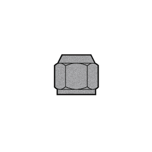 B-31361-10 Breco by Foster | 5/8" Air Brake Tube Nut