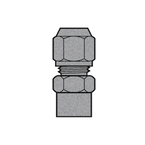 B-31466-06-02 Breco by Foster | Air Brake | 3/8" Tube Compression x 1/8" Female NPTF Thread | Straight
