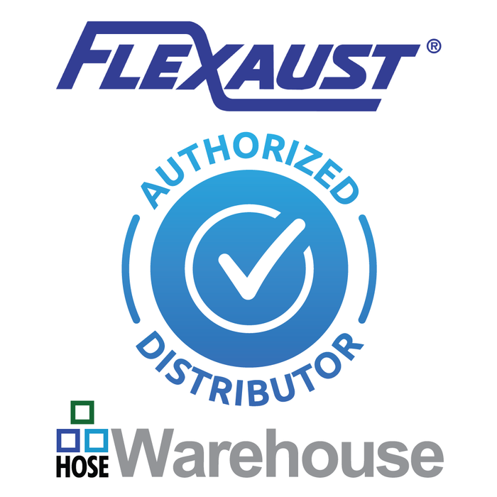 6-Flex-Tube-PV-25 by Flexaust | #3504060025 | Flex-Tube PV | Air, Fume, and Dust Duct Hose | 6 inch | 25ft