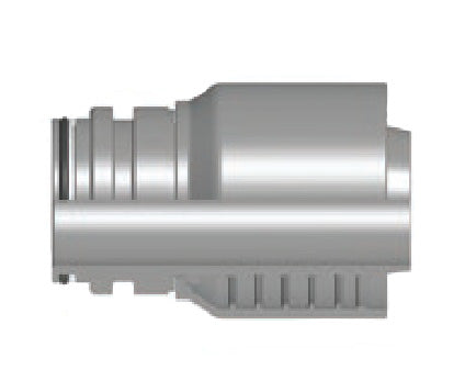 B-0404-SLMS Staplelok by Kuriyama | Rapid Staplelok Mining Fitting | -04 Hose Barb x -04 Male Staplelok End | Steel
