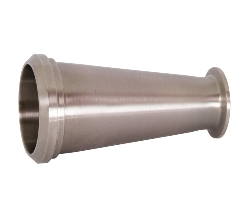 B14C31-G300250 Dixon Valve 3" x 2-1/2" Tube OD 304 Stainless Steel Plain Bevel Seat x Clamp Concentric Reducer