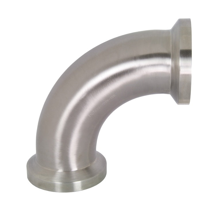 B2CI-G200 Dixon Valve 304 Stainless Steel Sanitary 90° Female I-Line Elbow - 2" Tube OD