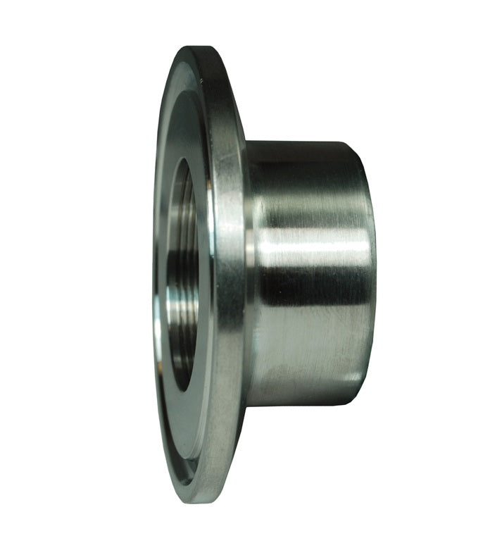 B31RMP-G200100 Dixon Valve Sanitary Reducing Roll-on Ferrule for Expanding - 2" x 1" Tube OD - 304 Stainless Steel