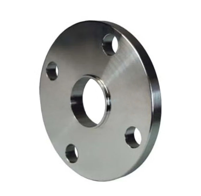B38W-G200 Dixon Valve 304 Stainless Steel Sanitary Unpolished Weld Neck Flange - 2" Tube OD