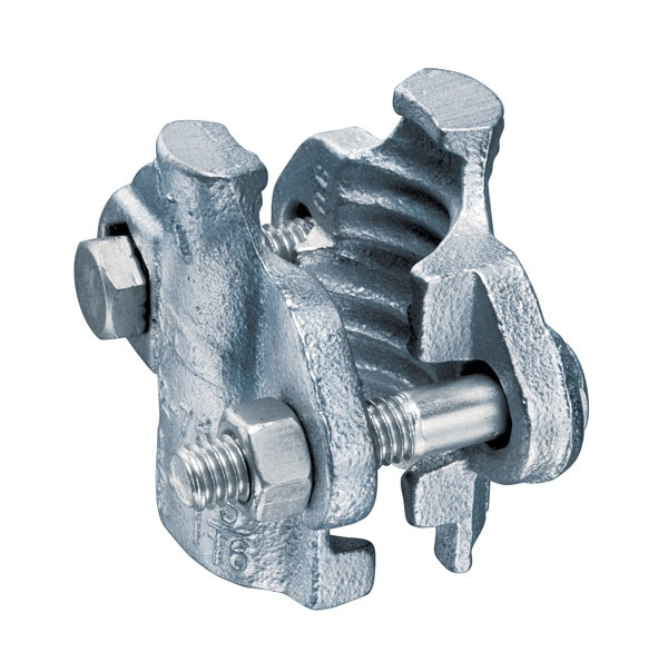 BC2-075B by Kuriyama | BC2 Series | 2-Bolt Interlocking Hose Clamp | 3/4" Hose ID | 1-5/16" to 1-1/2" Clamp Size Range | Plated Ductile Iron