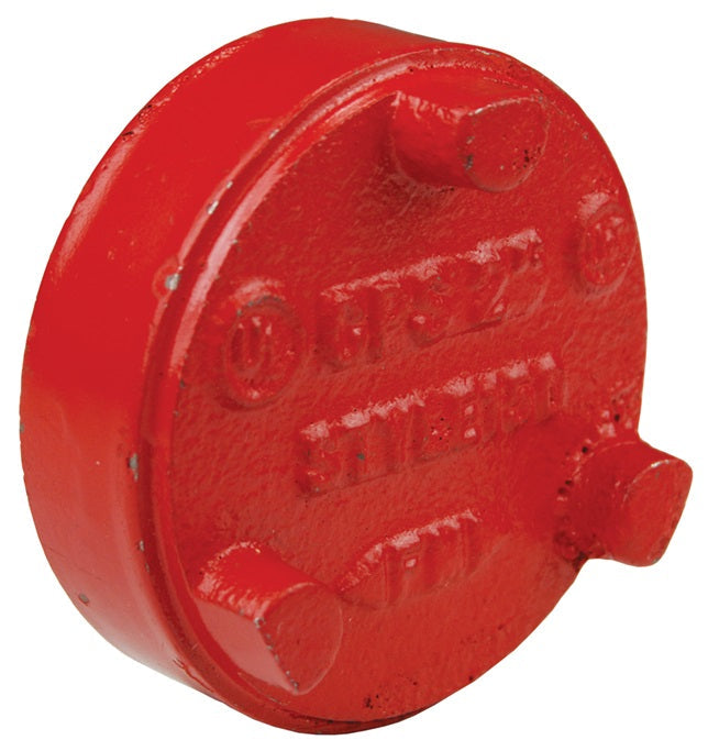 BEC60 by Dixon Valve | Series-BE | Blank Cap | for Grooved End Fittings | 6" Nominal Size | Ductile Iron