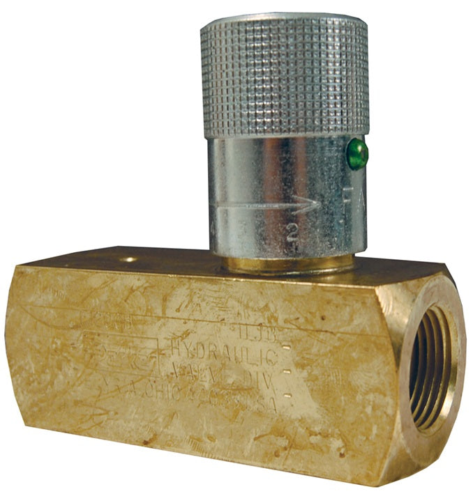 BFC1600 by Dixon Valve | Series-F | Flow Control Valve | 1" Female NPTF | Brass