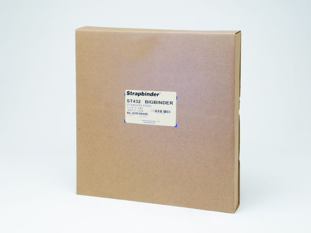 ST431 by Strapbinder | Bigbinder Band | 1" Width | .044" Thickness | 201 Stainless Steel | 100 ft