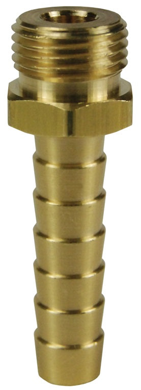 BLS20 by Dixon Valve | Long Shank Hose Coupling | Male Fitting | 1-1/2" Male NPSM x 1-1/2" Hose ID | Brass