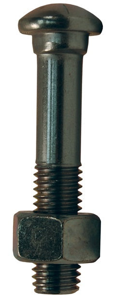 BLT38200 by Dixon Valve | Grooved Fitting Nut and Bolt | 3/8" Bolt Thread | 2" Bolt Length | Electroplated Carbon Steel