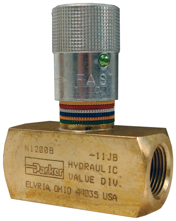 BN800 by Dixon Valve | Series-N | Flow Control Valve | 1/2" Female NPTF | Brass