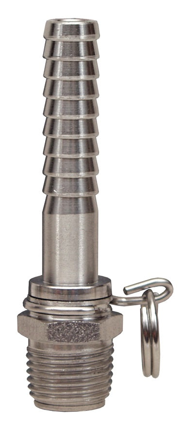 BNS64SS by Dixon Valve | Swivel Connector for Washdown Spray Gun | 1/2" Male NPT x 3/4" Hose ID | Stainless Steel