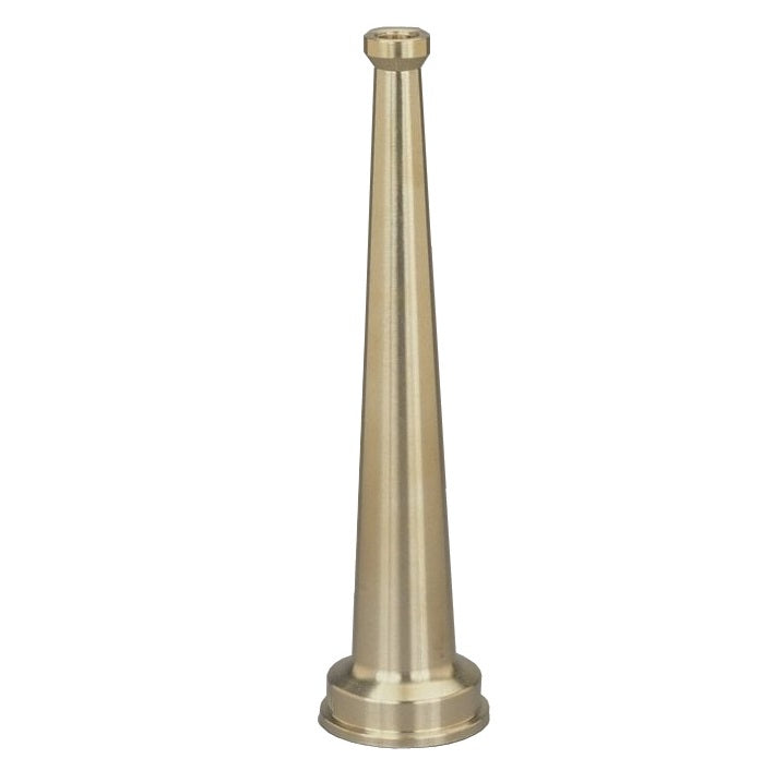 BN10 Dixon Brass Plain Hose Nozzle - 1" Female NPSH - 8" Length