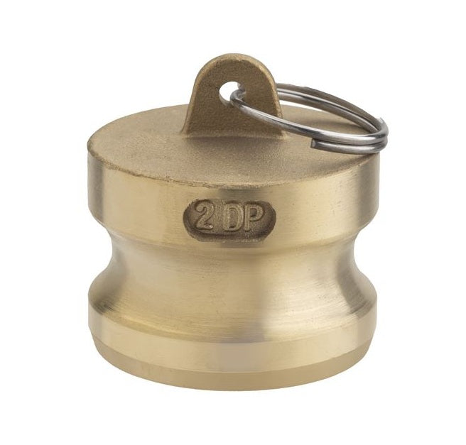 BR-DP400 by Kuriyama | BR-DP Series | Part DP | Cam & Groove Dust Plug | 4" Size | Brass