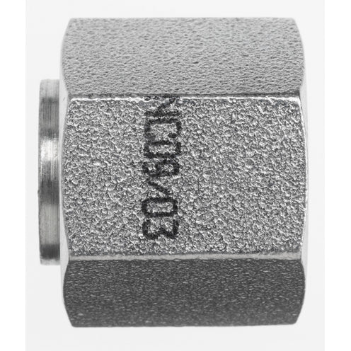 FS0304-C-10-SS by Brennan Inc. | -10 Cap Assembly Insert & Nut used with FS0318 | Stainless Steel