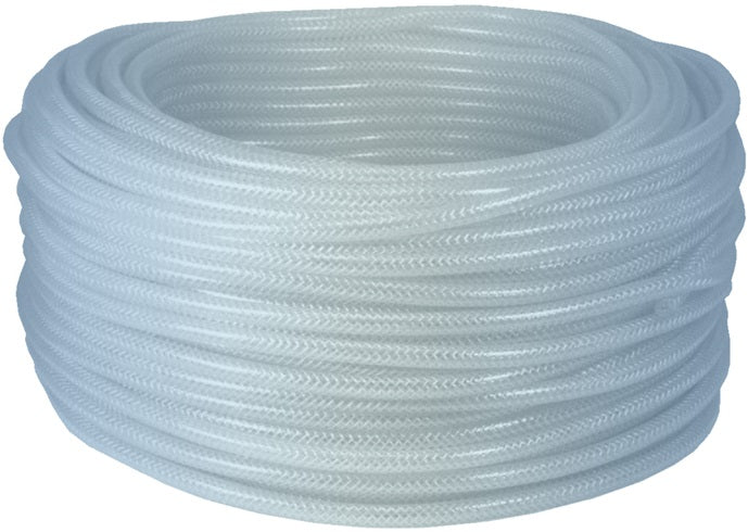 BR1014 by Dixon Valve | Domestic PVC Braided Tubing | 0.906" OD | 5/8" ID | 300ft Length