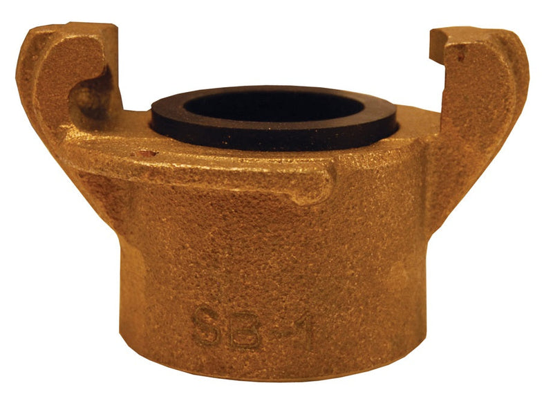 BSC150 by Dixon Valve | Sand Blast Coupling | Female Threaded End | 1-1/2" Hose Size | Brass