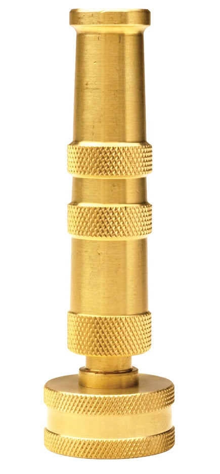 BTN75 by Dixon Valve | Twist Nozzle | 3/4" Female GHT | 4" Length | Extruded Brass