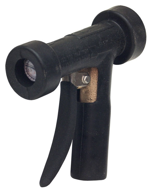 BWSG-TI by Dixon Valve | Temperature Indicating Spray Nozzle | 1/2" Female NPT Inlet | Black Cover | Bronze