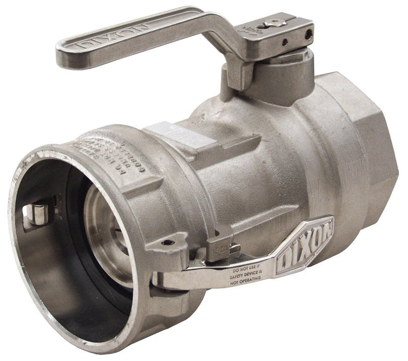 DBC64-300 Bayloc® by Dixon Valve | Dry Disconnect | 3" Female NPT x 4" Coupler | EPDM Seal | Aluminum
