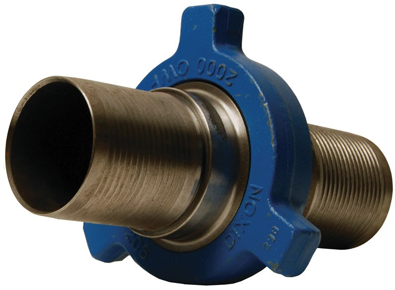HUMF206400CS by Dixon Valve | Boss® LPS Frac Fitting | Figure 206 | Complete Male / Female Assembly | 4" Size | Iron/Steel