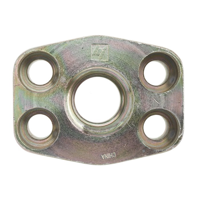 1929-62-20-20 by Brennan Inc. | -20 Female O-Ring Boss x Code 62 -20 O-Ring Face Flange | Steel