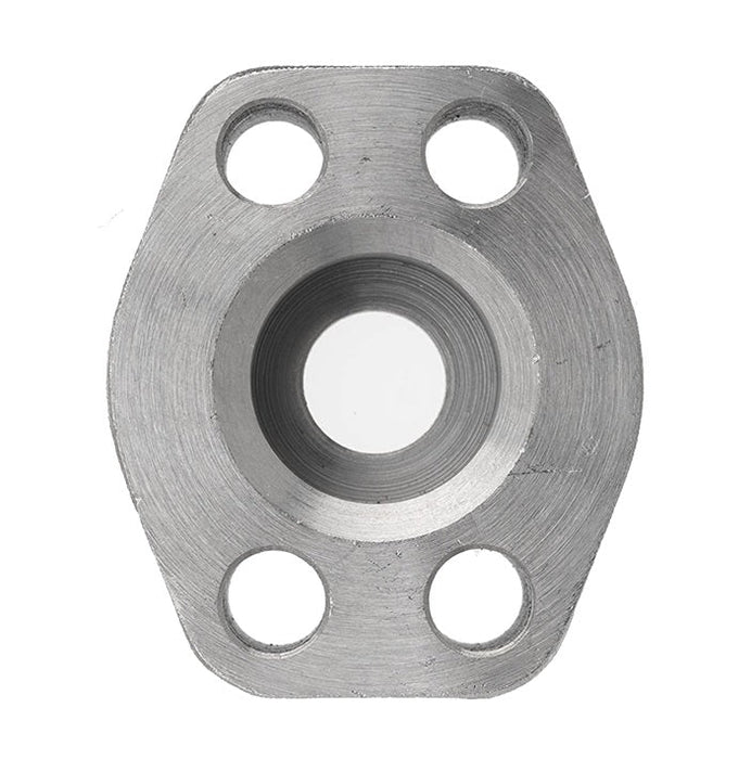 1936-61-40-40 by Brennan Inc. | -40 Flat Socket Block Pipe x Code 61 -40 Female Face Flange | Steel