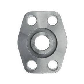 1937-62-20-20-K by Brennan Inc. | -20 Flat Socket Block Tube x -20 Code 62 O-Ring Face Flange | with Bolt Kit | Steel