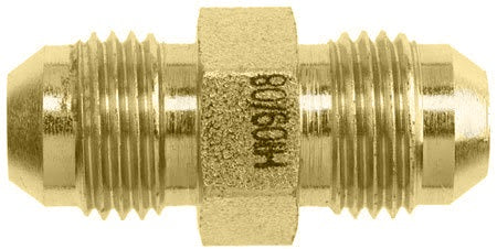 2403-08-08-B by Brennan Inc. | -08 Male JIC x -08 Male JIC | Straight | Brass