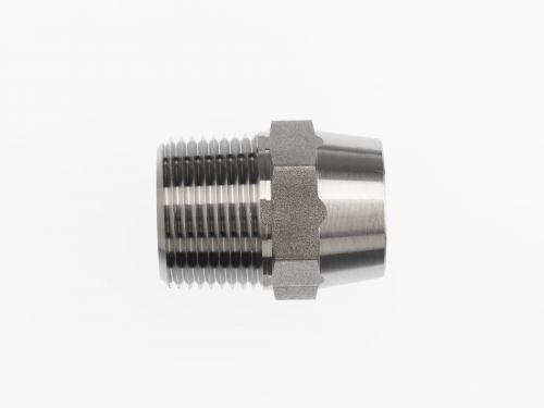 5316-16-SS by Brennan Inc. | -16 Male Pipe x Butt Weld (Weld-On Fitting) | 316 Stainless Steel